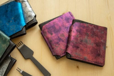 Portofel mic Bisanzio ametista - mov