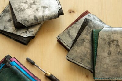 Portofel mic Bisanzio carbone