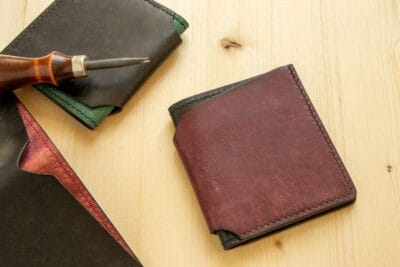 Portofel mic Pueblo mov si maya negru